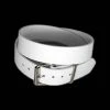 Belts Funk Plus - 1 1/2" Wide Plain White Belt 1 Belts Funk Plus - 1 1/2" Wide Plain White Belt