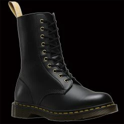 Dr. Martens Dr Martens - 1490 Black Felix Vegan 10 Eyelet Boot