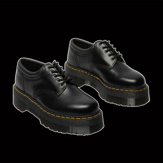 Dr. Martens Dr Martens - 8053 Quad Leather Platform Shoes 5 Dr. Martens Dr Martens - 8053 Quad Leather Platform Shoes