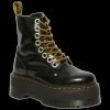 Dr. Martens - JADON MAX BLACK PLATFORM BOOTS