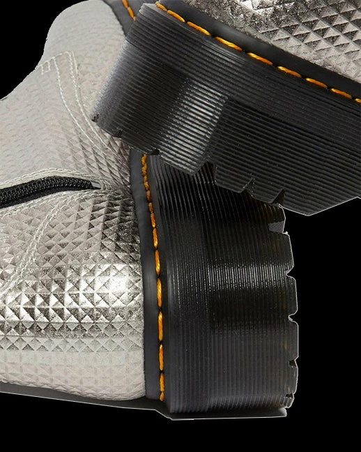 Dr. Martens Shoes & Boots Dr Martens - SILVER JADON LEATHER BOOT 4 Dr. Martens Shoes & Boots Dr Martens - SILVER JADON LEATHER BOOT