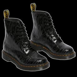 Dr. Martens Shoes & Boots Dr Martens - 1460 PASCAL ZEBRA EMBOSS BOOTS