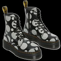 Dr. Martens Dr Martens - 8 Eyelet Jadon Black Poka`doc Shoes & Boots