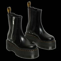 Dr. Martens - 2976 MAX LEATHER PLATFORM CHELSEA BOOTS Shoes & Boots