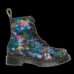 Dr. Martens Shoes & Boots Dr Martens - 1460 Black Pascal Confetti Suede Lace Up Boots