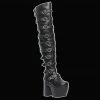 LaModa Footwear Lamoda - City Go Getter Thigh High Platform Boots