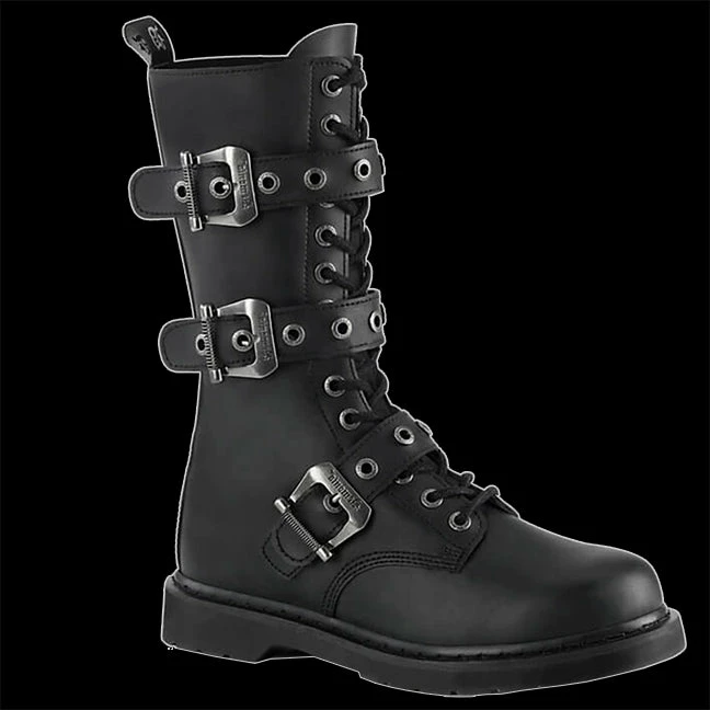 Demonia/Pleaser Shoes Shoes & Boots Demonia - BOLT-330 Unisex Combat Boots : Vegan