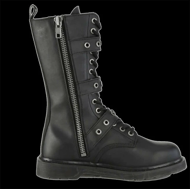Demonia/Pleaser Shoes Shoes & Boots Demonia - BOLT-330 Unisex Combat Boots : Vegan