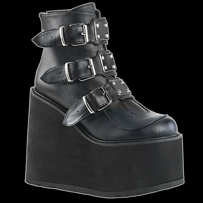Demonia/Pleaser Shoes Demonia - B/L 3 Buckle Swing-105 Shoes & Boots 3 Demonia/Pleaser Shoes Demonia - B/L 3 Buckle Swing-105 Shoes & Boots