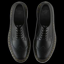 Dr. Martens Dr Martens - 3989 Black Wingtip Yellow Stitch