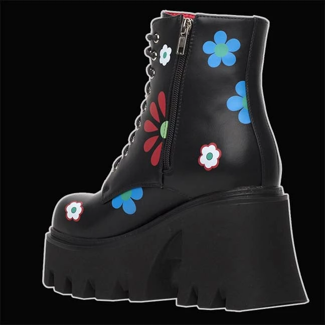 LaModa Footwear Lamoda - Free Spirit Chunky Boot Shoes & Boots 4 LaModa Footwear Lamoda - Free Spirit Chunky Boot Shoes & Boots