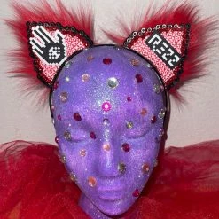 Vixens And Angels Kandi Kitten Ears Spiral Ears