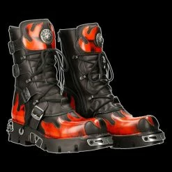 Shoes & Boots New Rock - Inferno Flame Boot