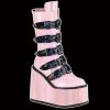 Demonia/Pleaser Shoes Shoes & Boots Demonia - FashioNation SWING-230 Pink Holographic Boot