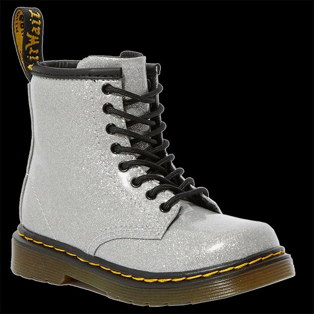 Dr. Martens Dr Martens - TODDLER 1460 WHITE GLITTER 3 Dr. Martens Dr Martens - TODDLER 1460 WHITE GLITTER