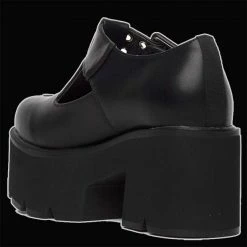 LaModa Footwear Lamoda - Watch Me Flower Chunky Platform Dolly Shoes