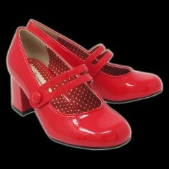 BAIT Footwear BAIT - Candice Red Patent Heel Shoe
