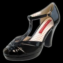 BAIT Footwear BAIT - Lacey Black Patent Heel Shoe Shoes & Boots 7 BAIT Footwear BAIT - Lacey Black Patent Heel Shoe Shoes & Boots