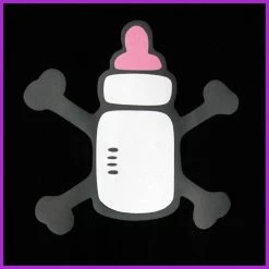 Kid's Stuff Babysitter's Nightmare - Baby Bottle Romper