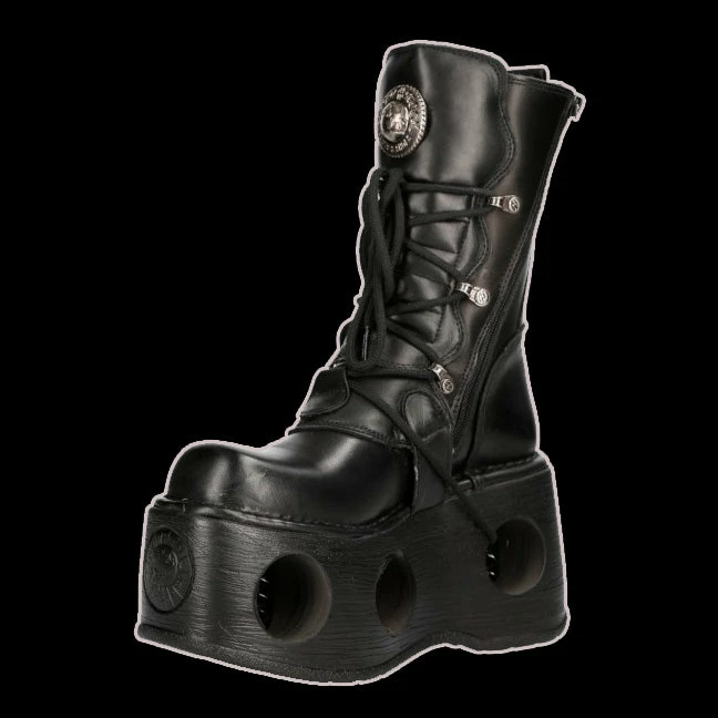 New Rock - ReCoil 4 Buckle Spring Platform Boot Shoes & Boots 5 New Rock - ReCoil 4 Buckle Spring Platform Boot Shoes & Boots