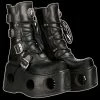 New Rock - ReCoil 4 Buckle Spring Platform Boot Shoes & Boots
