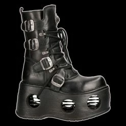 New Rock - ReCoil 4 Buckle Spring Platform Boot Shoes & Boots 10 New Rock - ReCoil 4 Buckle Spring Platform Boot Shoes & Boots