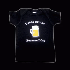 Babysitter's Nightmare - Daddy Drinks Because I Cry Tee