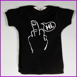 Kid's Stuff Babysitter's Nightmare - Flippin' The Bird Lap Tee