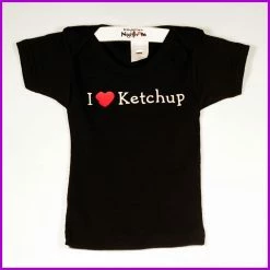 Kid's Stuff Babysitter's Nightmare - I Love Ketchup Lap Tee
