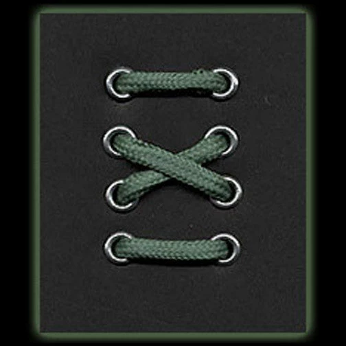 Shoe Stuff 4-5 Eyelet Dark Green Round Laces (76 Cm / 30 In) 3 Shoe Stuff 4-5 Eyelet Dark Green Round Laces (76 Cm / 30 In)