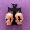 Vixens And Angels Doll Head Earrings - Spookey Shoe Stuff