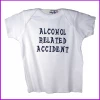 Babysitter's Nightmare - Alcohol Related Accident Lap Tee (White)