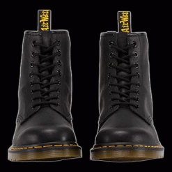 Dr. Martens Dr Martens - 8 Eyelet Black Greasy Boot 7 Dr. Martens Dr Martens - 8 Eyelet Black Greasy Boot