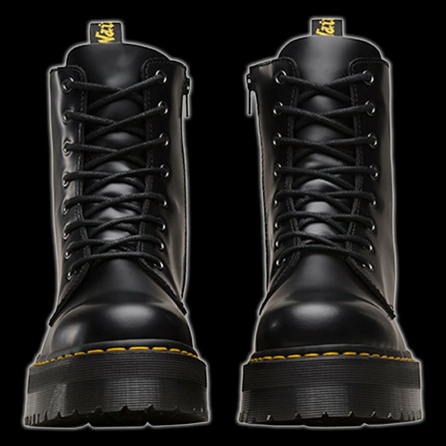 Dr. Martens Dr Martens - 8 Eyelet Jadon Black Boot 5 Dr. Martens Dr Martens - 8 Eyelet Jadon Black Boot