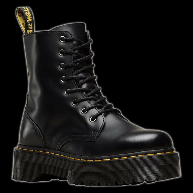 Dr. Martens Dr Martens - 8 Eyelet Jadon Black Boot 3 Dr. Martens Dr Martens - 8 Eyelet Jadon Black Boot