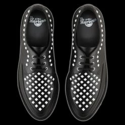 Dr. Martens Dr Martens - 3 Eyelet Black Willis Stud Creeper Shoe