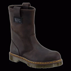 Dr. Martens Dr Martens - Gaucho Brown Wellington Safety-Toe Boot Shoes & Boots