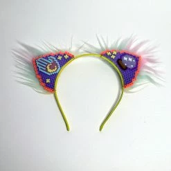 Vixens And Angels Kandi Kitten Ears Crystal Ball Magic