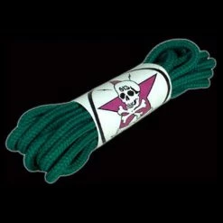 8-10 Eyelet Green Round Laces (140 Cm / 55 in) Shoe Stuff