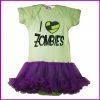 Kid's Stuff Babysitter's Nightmare - I Heart Zombies Tutu Dress