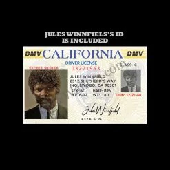 BMF Wallets Pulp Fiction - Bad Mother Fu*ker - Brown