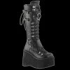 Demonia/Pleaser Shoes Shoes & Boots Demonia - Kera 200 Black Vegan Leather