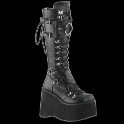 Demonia/Pleaser Shoes Shoes & Boots Demonia - Kera 200 Black Vegan Leather
