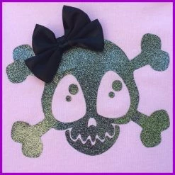 Babysitter's Nightmare - Pink Skully & Bow Tutu Dress Kid's Stuff