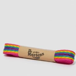 Shoe Stuff 8-10 Eyelet Rainbow Flat Laces (140 Cm / 55 in)