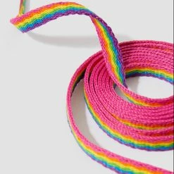 Shoe Stuff 8-10 Eyelet Rainbow Flat Laces (140 Cm / 55 in)