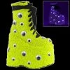 Demonia/Pleaser Shoes Demonia - Slay 206 Green Eye Shoes & Boots
