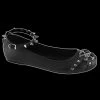 Demonia/Pleaser Shoes Demonia - STAR-23 Studded Straps And Pentagram Flats Shoes & Boots