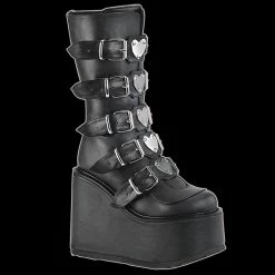Demonia/Pleaser Shoes Demonia - SWING-230 Black Vegan Leather