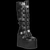 Demonia/Pleaser Shoes Demonia - Swing 815 Black Vegan Leather Shoes & Boots 2 Demonia/Pleaser Shoes Demonia - Swing 815 Black Vegan Leather Shoes & Boots